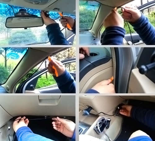 1080P 2.7" Vehicle Car DVR Camera Video Recorder Dash Cam G-Sensor GPS Dual Len Video Car Recorders