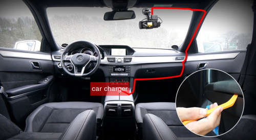 1080P 2.7" Vehicle Car DVR Camera Video Recorder Dash Cam G-Sensor GPS Dual Len Video Car Recorders