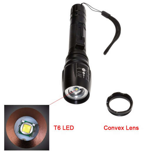 Power Style FA-T6 288000 Lumens Torch