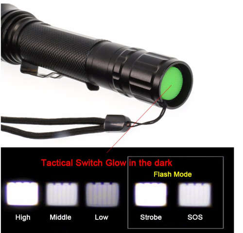 Power Style FA-T6 288000 Lumens Torch