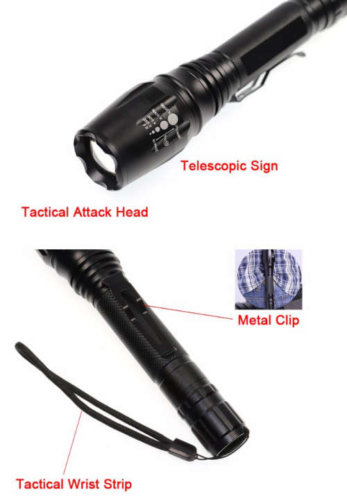 Power Style FA-T6 288000 Lumens Torch