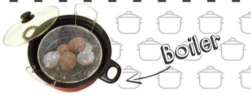 Universal Manual Deep Fryer, Steamer and Cooker