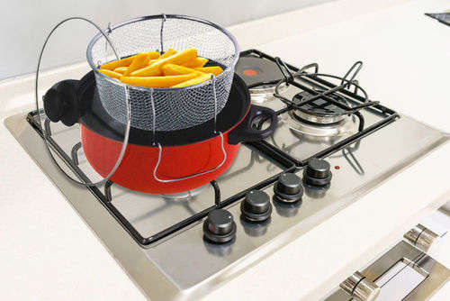 Universal Manual Deep Fryer, Steamer and Cooker