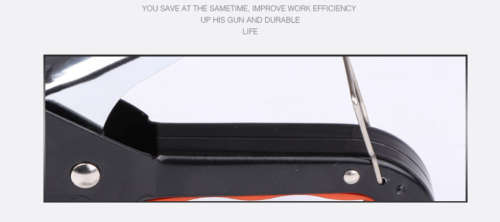 HEAVY DUTY NAILING GUN STAPLE NAILS FASTENER TOOL KIT