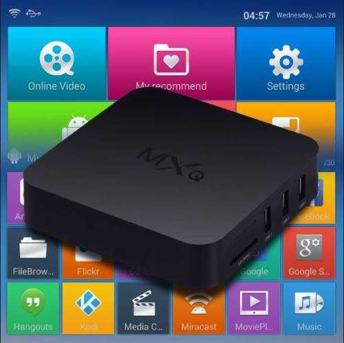 MXQ-4K Android 5.1 Smart TV Box