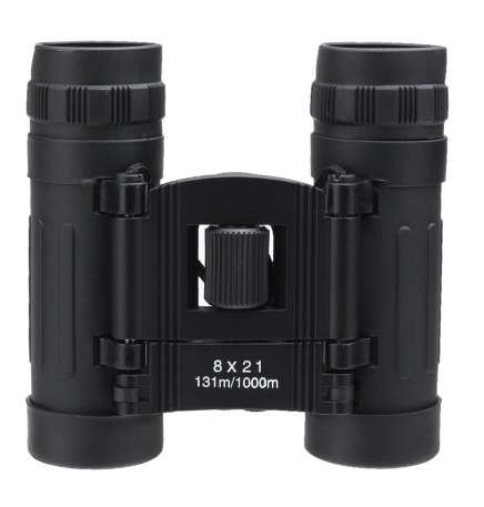Mini 8X21 Folding Roof Prism BINOCULARS FOR HIKING/CAMPING