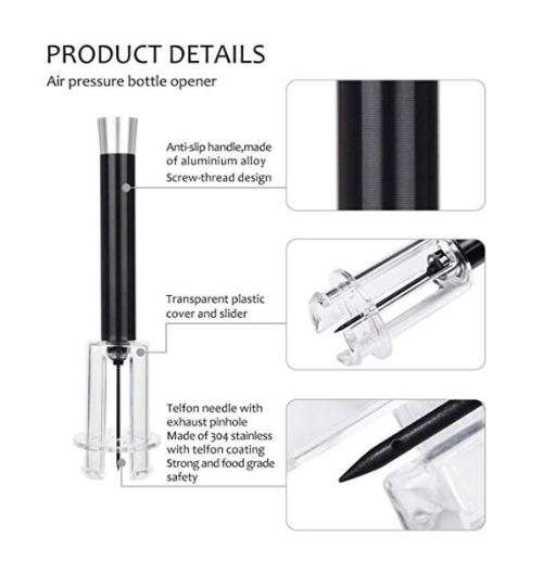 UNIQUE AIR PRESSURE BOTTLE OPENER