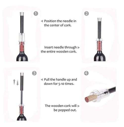UNIQUE AIR PRESSURE BOTTLE OPENER