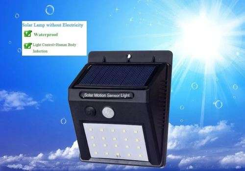 20 LED Solar Power PIR Motion Sensor