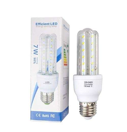 EFFICIENT LED 90% ENERGY SAVING LAMP 7W