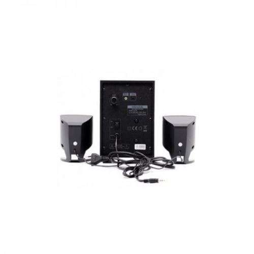 MICROLAB JUST LISTEN 2.1 SUB HOOFER SPEAKER WITH REMOTE CONTROL AND USB PORT