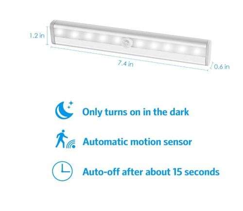 MOTION ACTIVATED STICK UP LIGHT