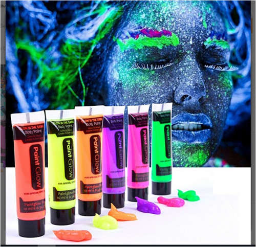 Neon Makeup In Face Paint & Stage Makeup