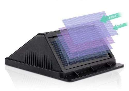 48 LED COB Solar Power PIR Motion Sensor Wall Light Outdoor Garden Waterproof Lamp