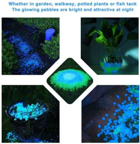 GLOW IN THE DARK STONES