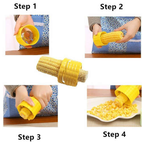 4 in 1 Multi Function Corn Stripper