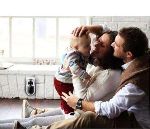 PLUGGABLE CERAMIC MINI HEATER FAN