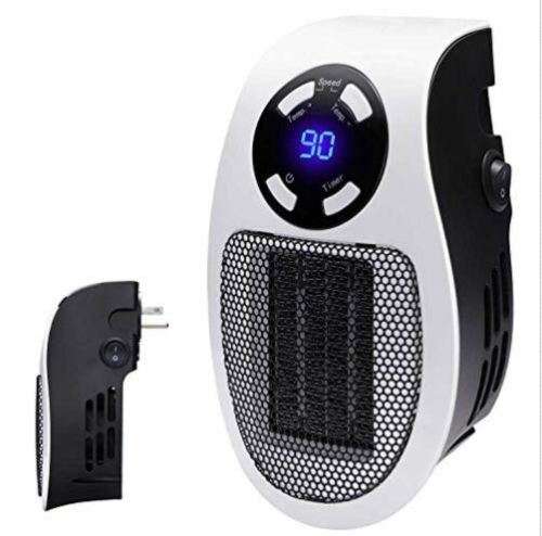 PLUGGABLE CERAMIC MINI HEATER FAN