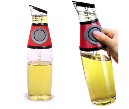 PRESS & MEASURE 500ML OIL & VINEGAR DISPENSER
