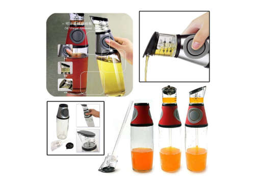 PRESS & MEASURE 500ML OIL & VINEGAR DISPENSER