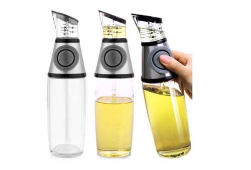PRESS & MEASURE 500ML OIL & VINEGAR DISPENSER