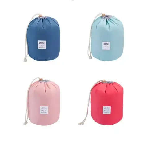 HOT STYLE BARREL SHAPD TRAVEL DRESSER POUCH