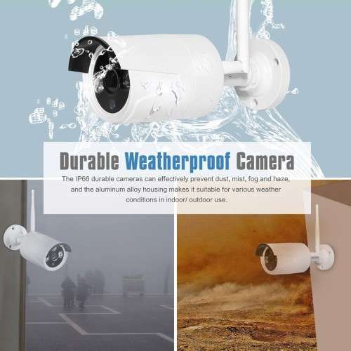 8CH Wireless Wifi 960P CCTV System