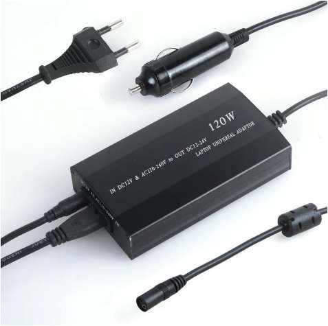 UNIVERSAL CAR HOME ADAPTER FOR LAPTOP