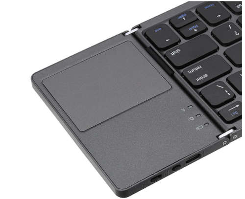 Mini Foldable Touch 3.0 bluetooth Keyboard For Samsung Dex Win/iOS/Android System