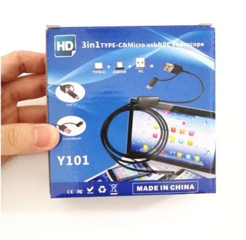 3 IN 1 TYPE -C & Micro usb & PC Endoscope ( 5M)