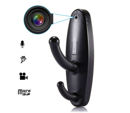 CLOTHES HOOK HIDDEN SPY CAMERA