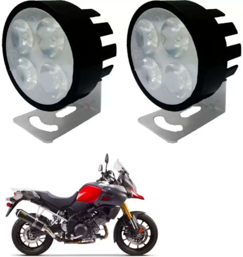 MOTORCYCLE LED LIGHTS SILVER COLOR
