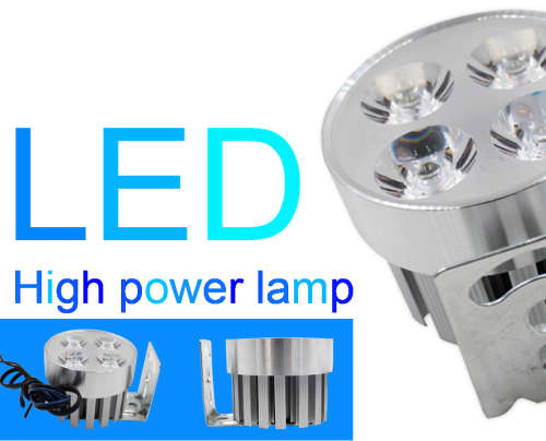 MOTORCYCLE LED LIGHTS SILVER COLOR