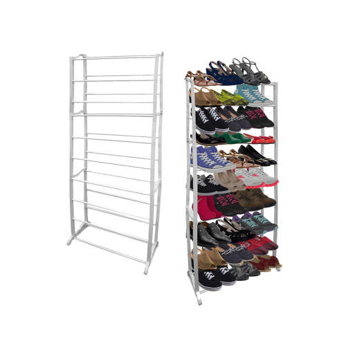 THE AMAZING 10 TIER SHOE RACK