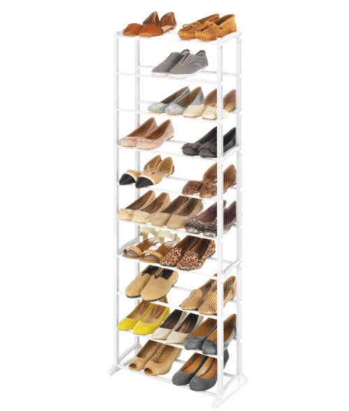 THE AMAZING 10 TIER SHOE RACK