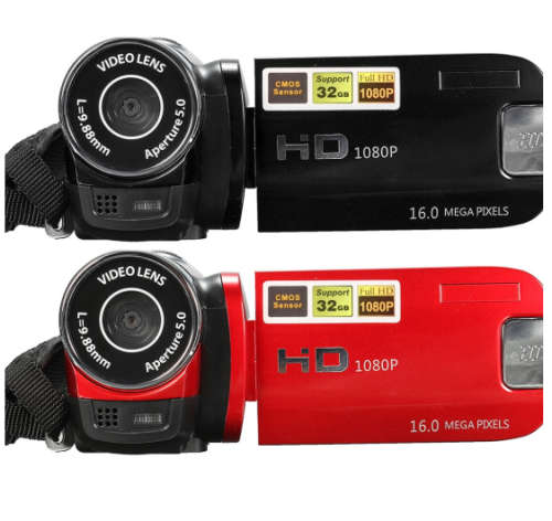 Digital Video Camcorder 1080P 2.7 Inches TFT LCD Screen 16X Zoom Camera Recorder