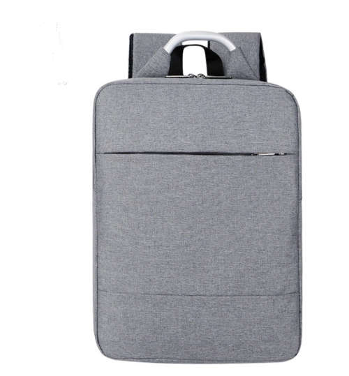 Notebook Backpack Business Leisure Laptop backpack school bag with metal handle