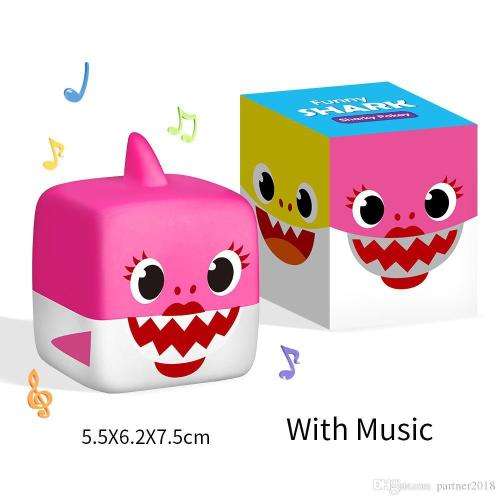 2019 hot sell cube baby shark toys With Music