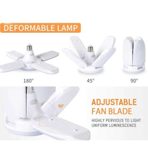 E27 LED Deformable 60W Lamp