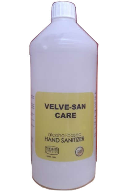 VELVE SAN CARE ALCOHOL BASED HAND SANITIZER 750ml (deliver though lock-down )