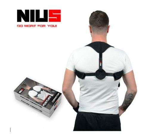 Back Posture Corrector for Women & Men - Comfortable Posture Brace with Fast Results for Back, Neck
