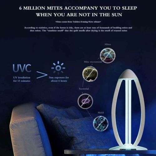 Ultraviolet sterilization lamp with ozone UV disinfection