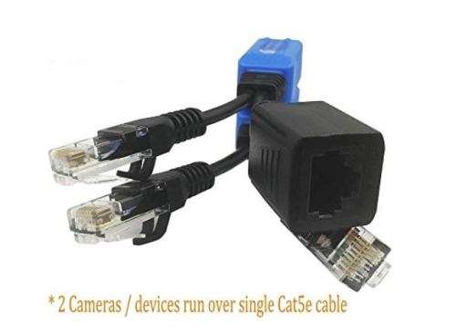 RJ45 Splitter/Combiner Poe and Network Multiplexer for Upoe Cable PT102A (B)