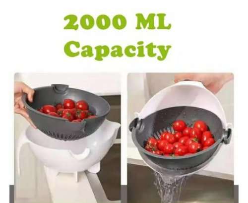 Wet Basket Vegetable Cutter Multi-functional Vegetables Chopper
