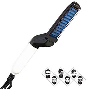 Beard and Hair Curling Straightener Modelling Comb