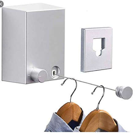 Indoor and Outdoor Retractable Rope Clothesline Dryer,