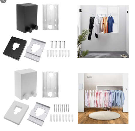 Indoor and Outdoor Retractable Rope Clothesline Dryer,