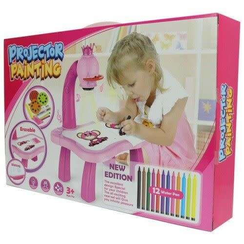 CHILDREN PROJECTOR PAINTING SET (BLUE ONLY)