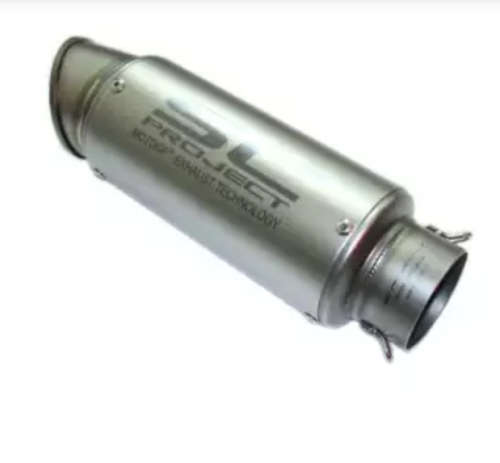 Motorcycle Exhaust Pipe Laser Marking SC Project Muffler