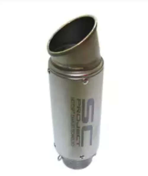 Motorcycle Exhaust Pipe Laser Marking SC Project Muffler